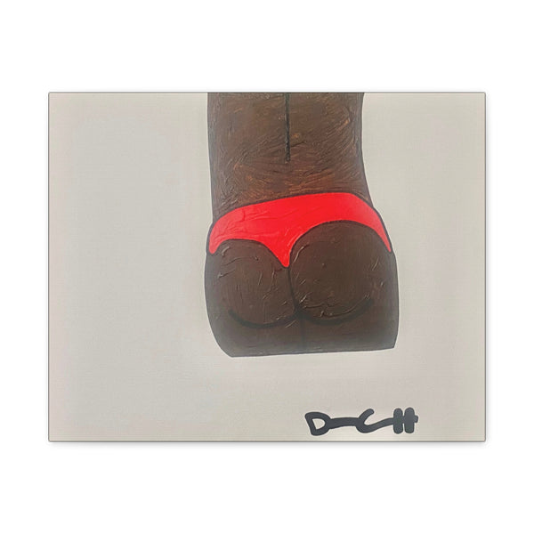 "BABY GOT BACK" Acrylic on Canvas Print