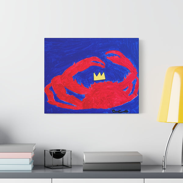 "KING CRAB" Acrylic on Canvas Print