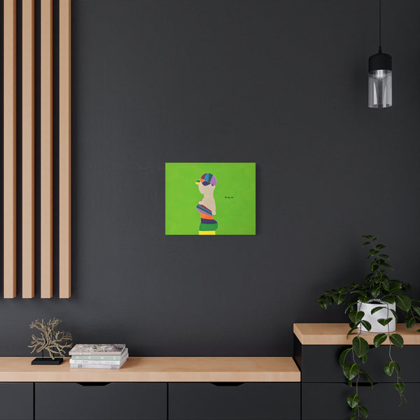 "COLHERFUL III" Acrylic/Graphite on Canvas Print