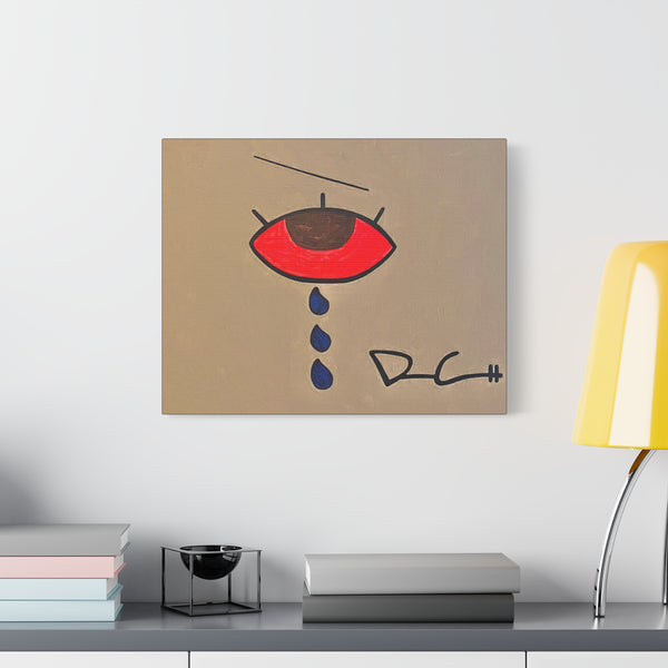 "I CRY" Acrylic on Canvas Print