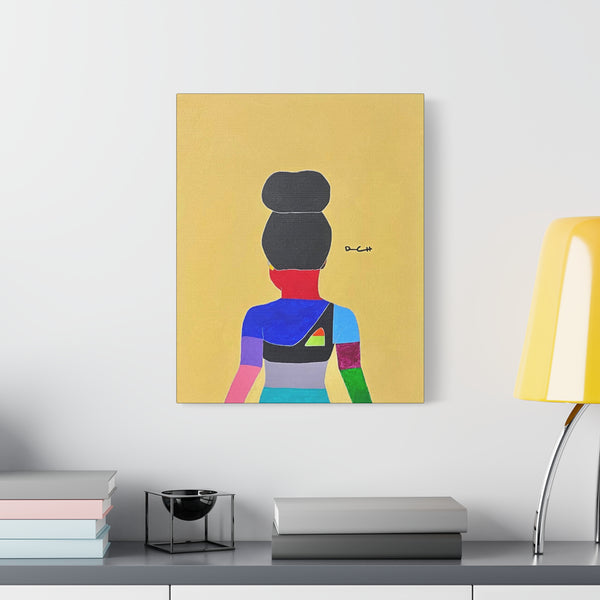 "COLHERFUL II" Acrylic/Graphite on Canvas Print