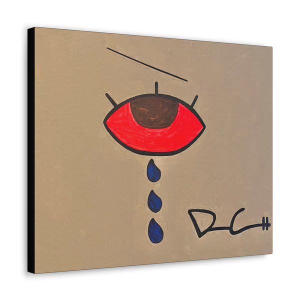 "I CRY" Acrylic on Canvas Print