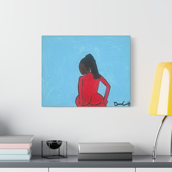 "REDHER" Acrylic on Canvas Print