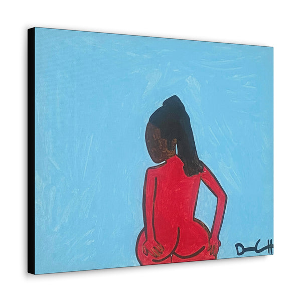 "REDHER" Acrylic on Canvas Print