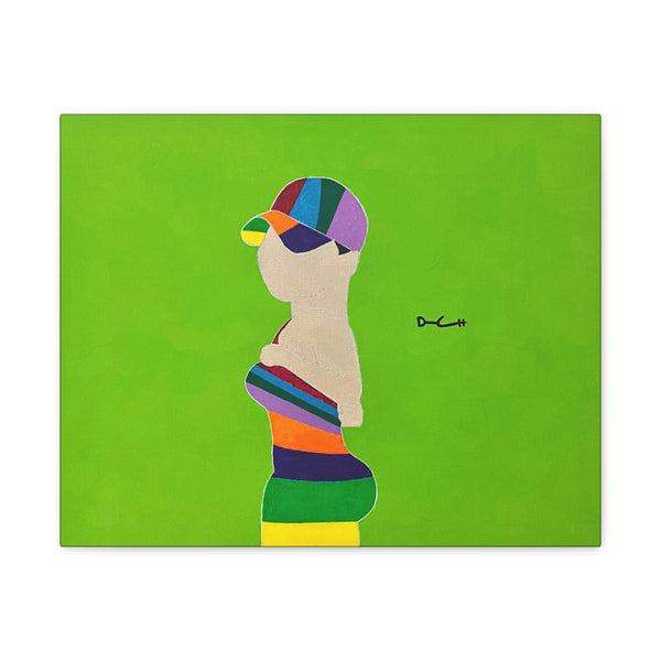 "COLHERFUL III" Acrylic/Graphite on Canvas Print