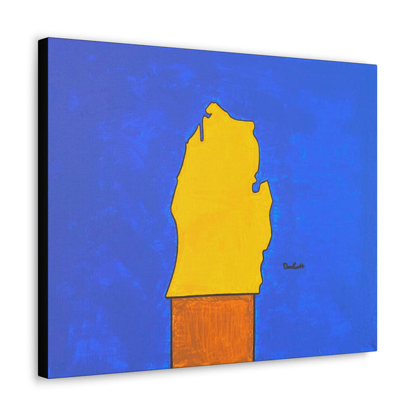 "THE MITTEN" Acrylic on Canvas Print