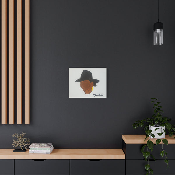 "HEY BIGHEAD" Acrylic on Canvas Print