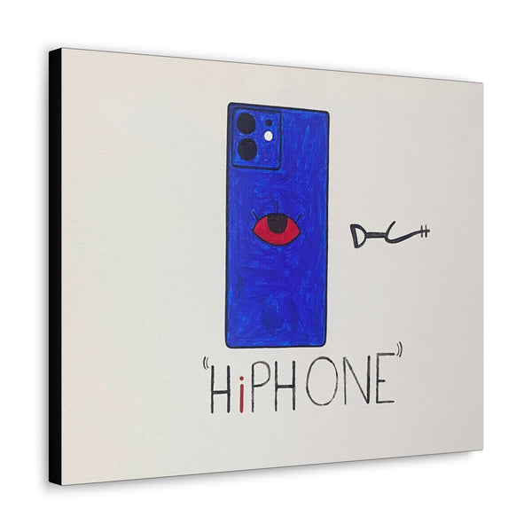 "HI PHONE" Acrylic on Canvas Print