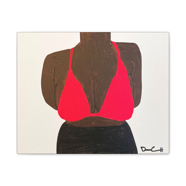 "PUBHERTY" Acrylic on Canvas Print