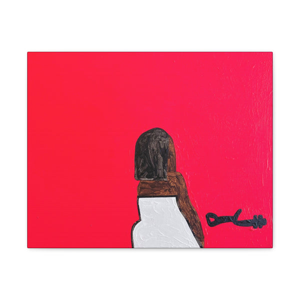 "LOOK BACK AT IT" Acrylic on Canvas Print