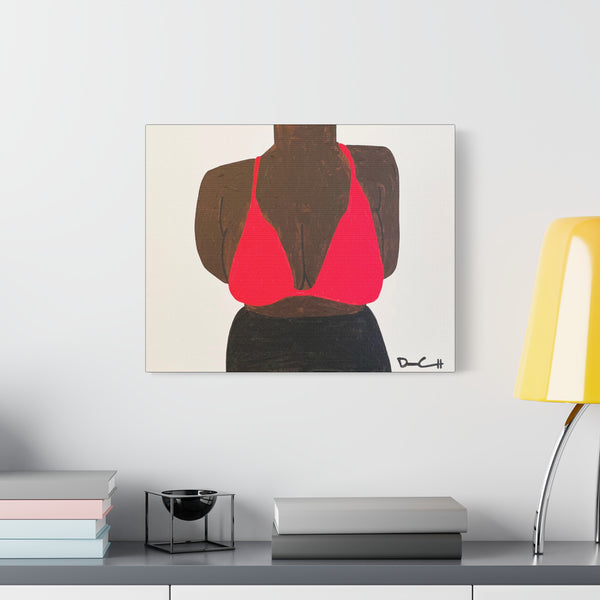 "PUBHERTY" Acrylic on Canvas Print