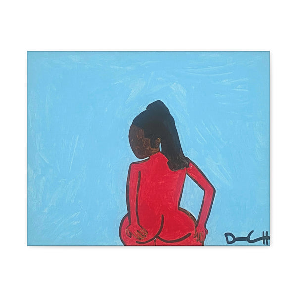 "REDHER" Acrylic on Canvas Print