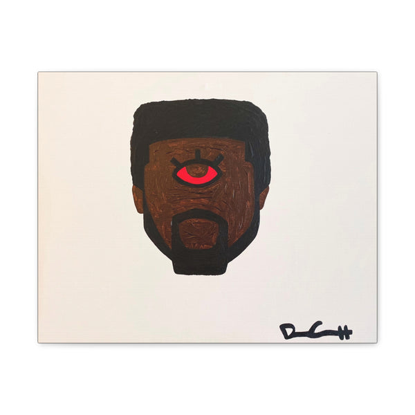 "HI EYE" Acrylic on Canvas Print
