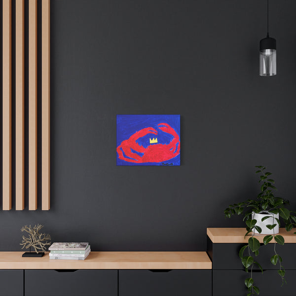 "KING CRAB" Acrylic on Canvas Print