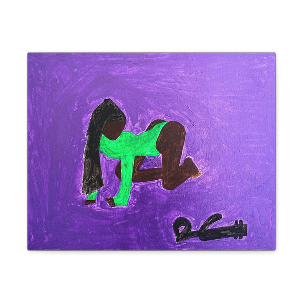 "CROUCHING TIGHER, HIDDEN DRAGON" Acrylic on Canvas Print