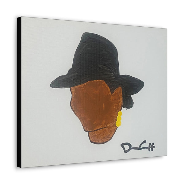 "HEY BIGHEAD" Acrylic on Canvas Print