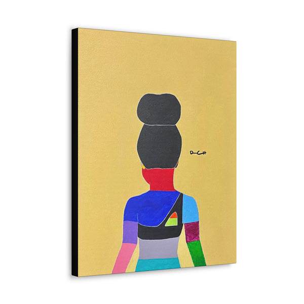 "COLHERFUL II" Acrylic/Graphite on Canvas Print