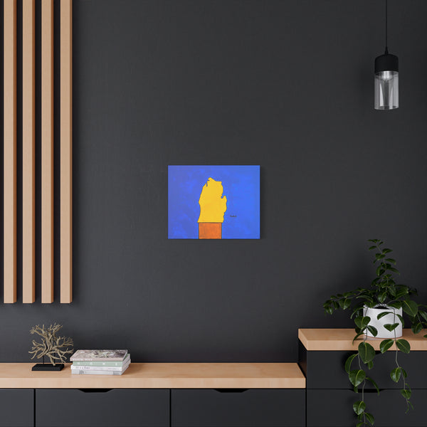 "THE MITTEN" Acrylic on Canvas Print
