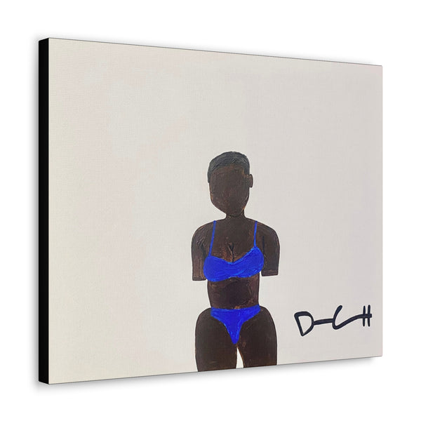 "CUT HER OFF" Acrylic on Canvas Print