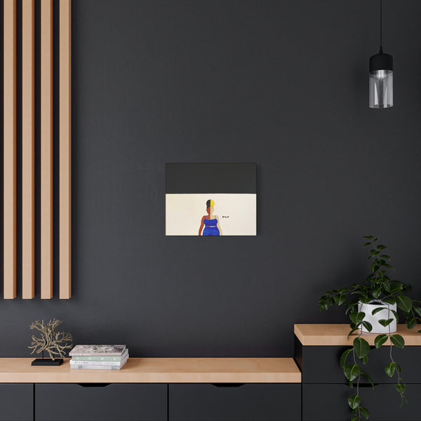 "EBONY & IVORY" Acrylic on Canvas Print