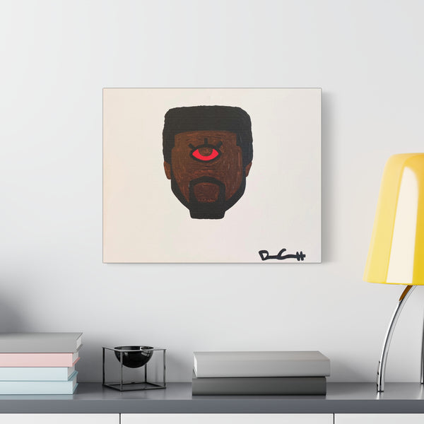 "HI EYE" Acrylic on Canvas Print