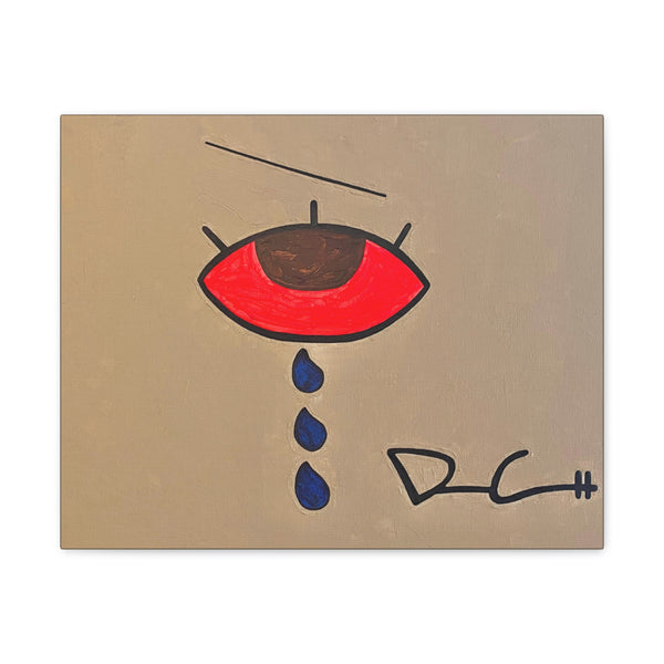 "I CRY" Acrylic on Canvas Print