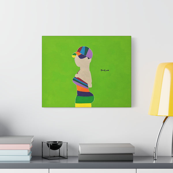 "COLHERFUL III" Acrylic/Graphite on Canvas Print