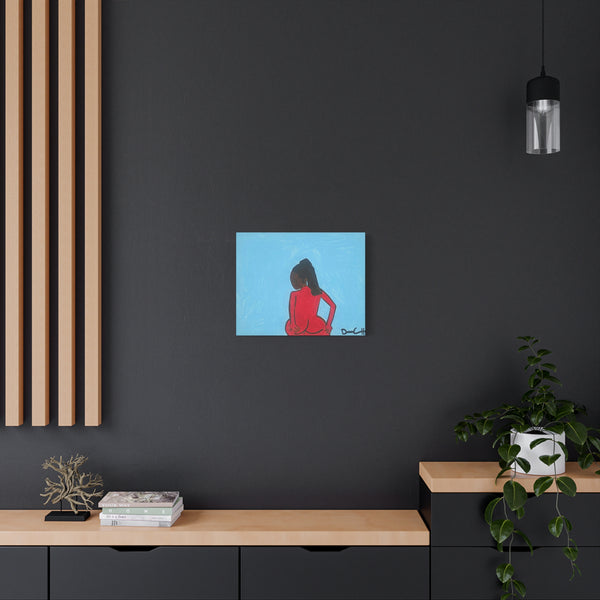 "REDHER" Acrylic on Canvas Print