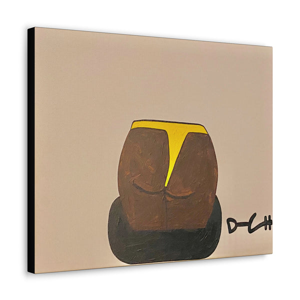 "ASSHOLE" Acrylic on Canvas Print