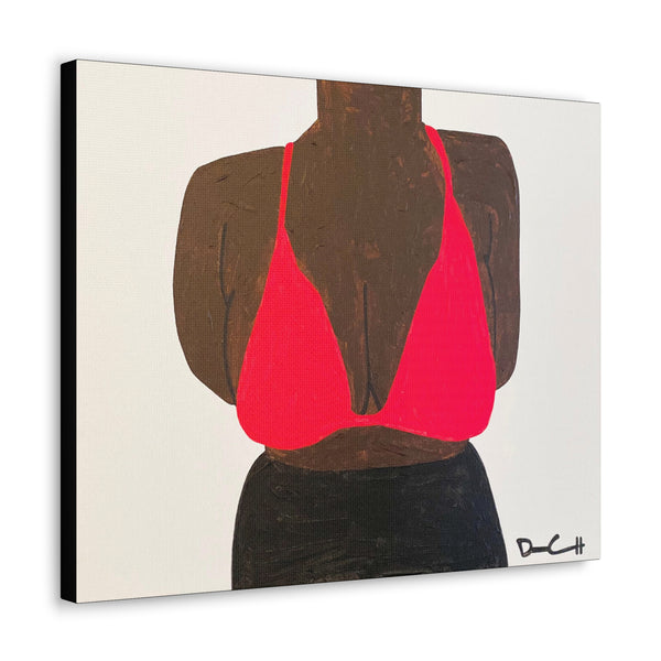 "PUBHERTY" Acrylic on Canvas Print