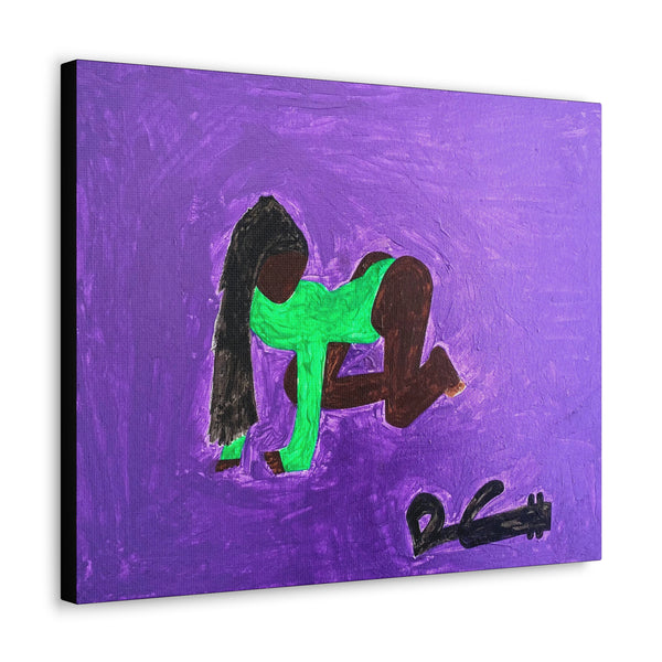 "CROUCHING TIGHER, HIDDEN DRAGON" Acrylic on Canvas Print