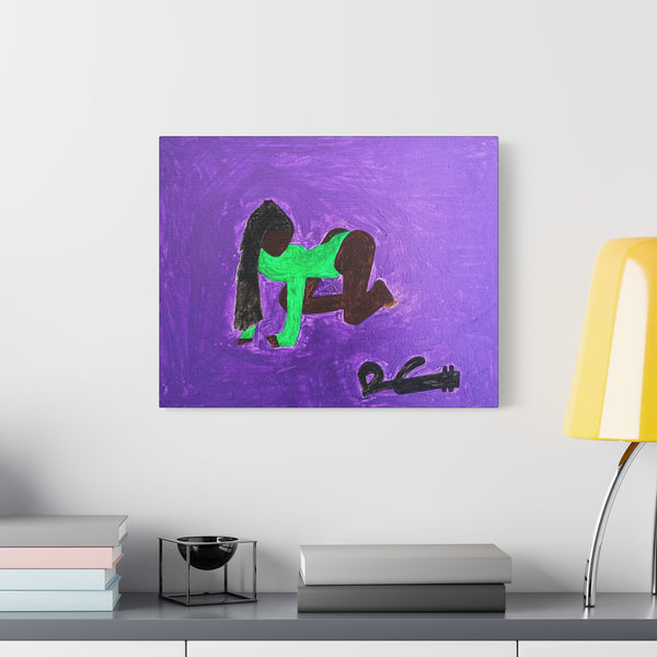 "CROUCHING TIGHER, HIDDEN DRAGON" Acrylic on Canvas Print