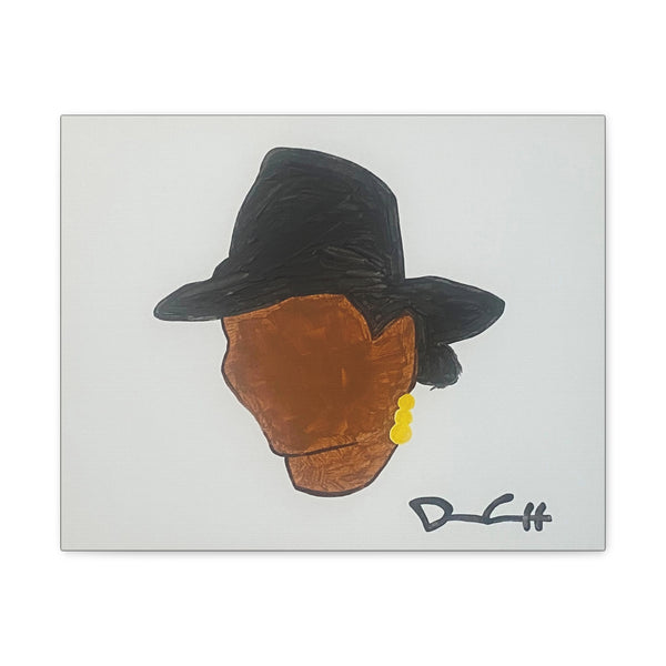 "HEY BIGHEAD" Acrylic on Canvas Print