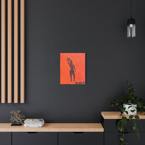 "SLICK (SLIM THICK)" Acrylic on Canvas Print