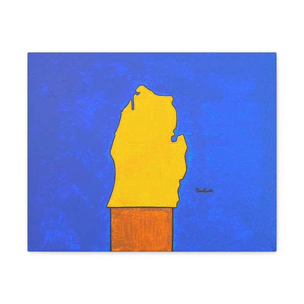 "THE MITTEN" Acrylic on Canvas Print
