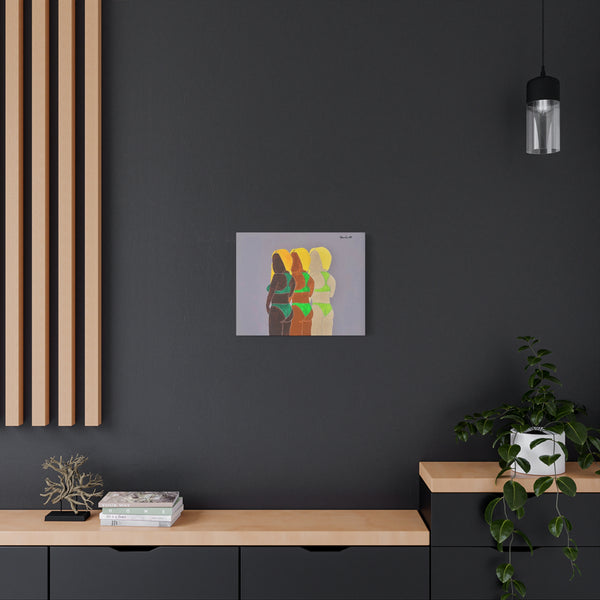 "LIGHTHER" Acrylic/Graphite on Canvas Print