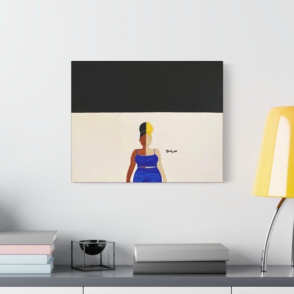 "EBONY & IVORY" Acrylic on Canvas Print