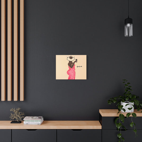 "EYE CANDY" Acrylic/Graphite on Canvas Print