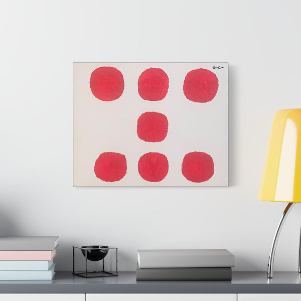 "313 2 3 (DETROIT TO TOKYO)" Acrylic on Canvas Print