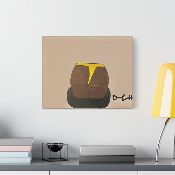 "ASSHOLE" Acrylic on Canvas Print