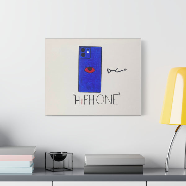 "HI PHONE" Acrylic on Canvas Print